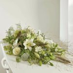 Rouwboeket bloemen Wit