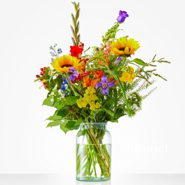 Boeket zomers genieten