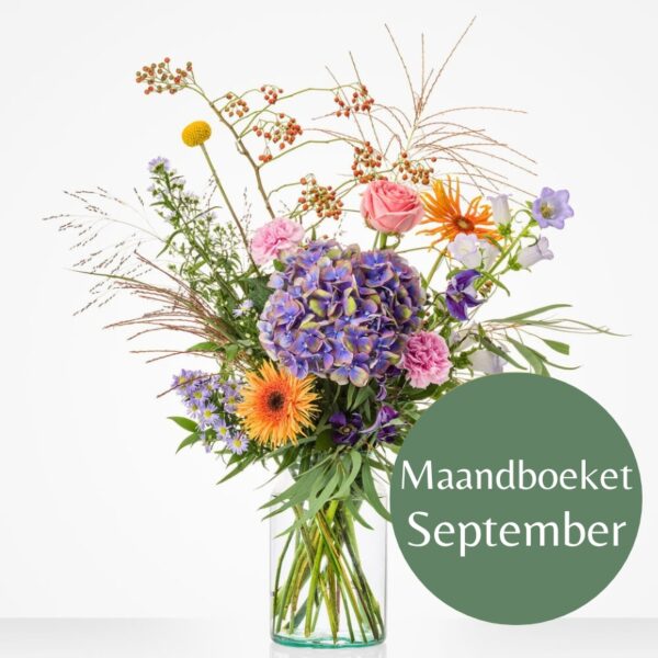 Maandboeket september