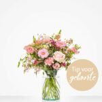 feestelijk roze boeket