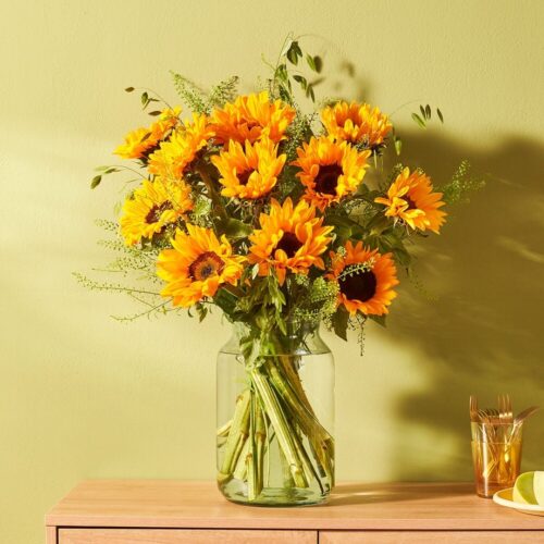 zonnebloemen
