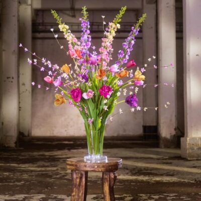 silka bloemen bij baars