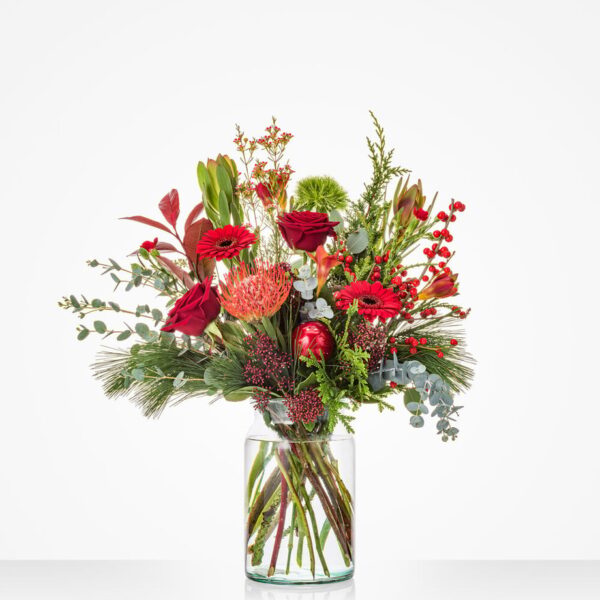 feestelijke kerst bloemen