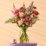 Romantisch roze boeket