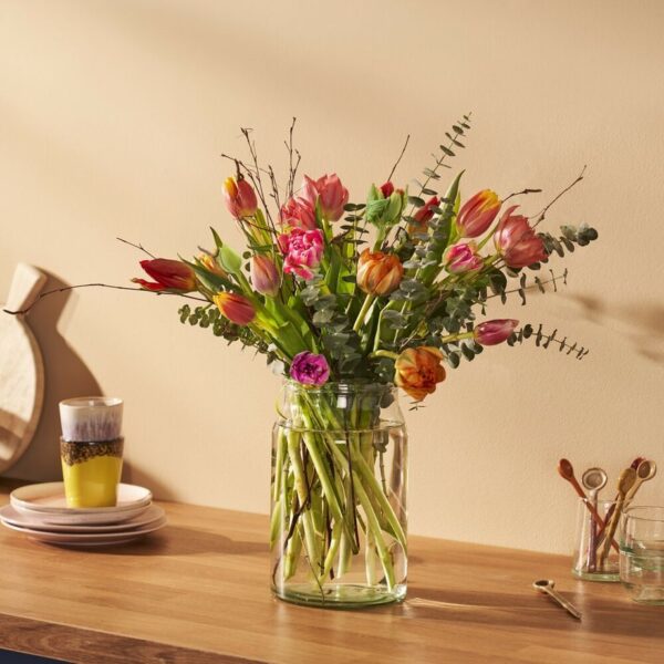 boeket tulpen verrassing