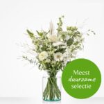Boeket - Groen Gekeurd wit